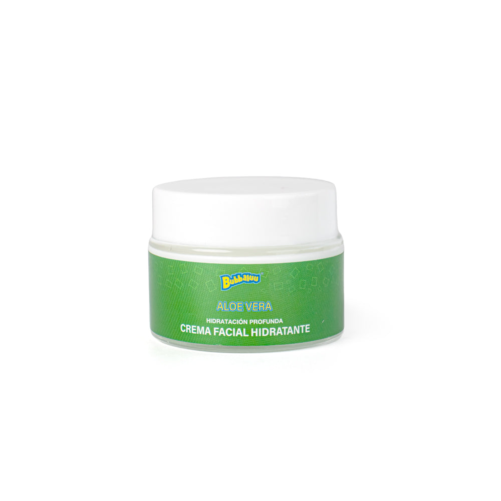 Crema Facial Hidratante Aloe Vera Bubbaluu