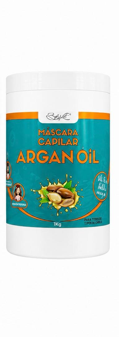 Máscara Capilar Argán 1 Kg – Brillo y suavidad con aceite de argán