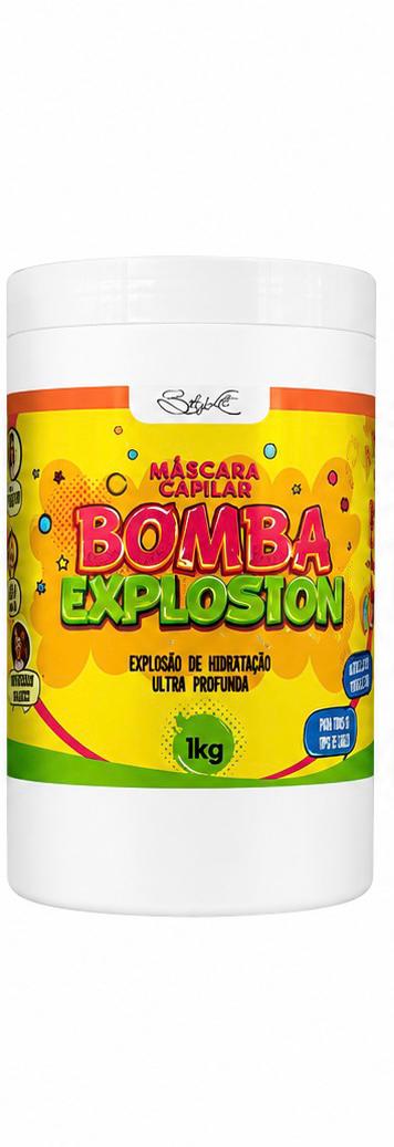Máscara Capilar Bomba Explosión 1 Kg – Reconstrucción intensiva para cabello dañado