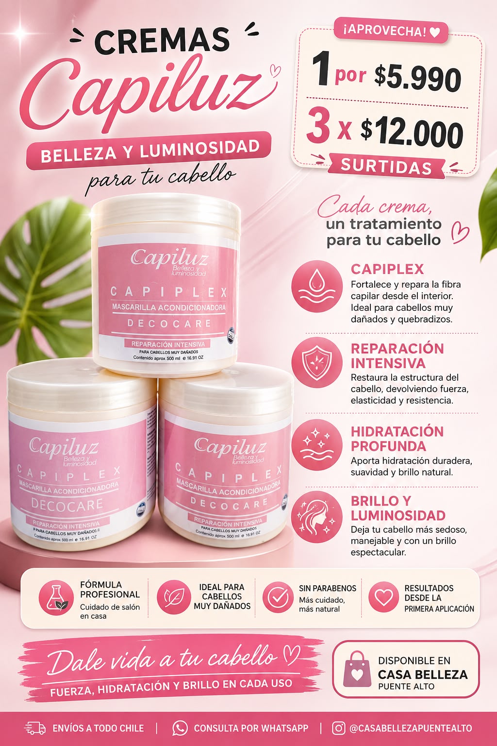 ✨ ¡Reparación intensiva para tu cabello! ✨