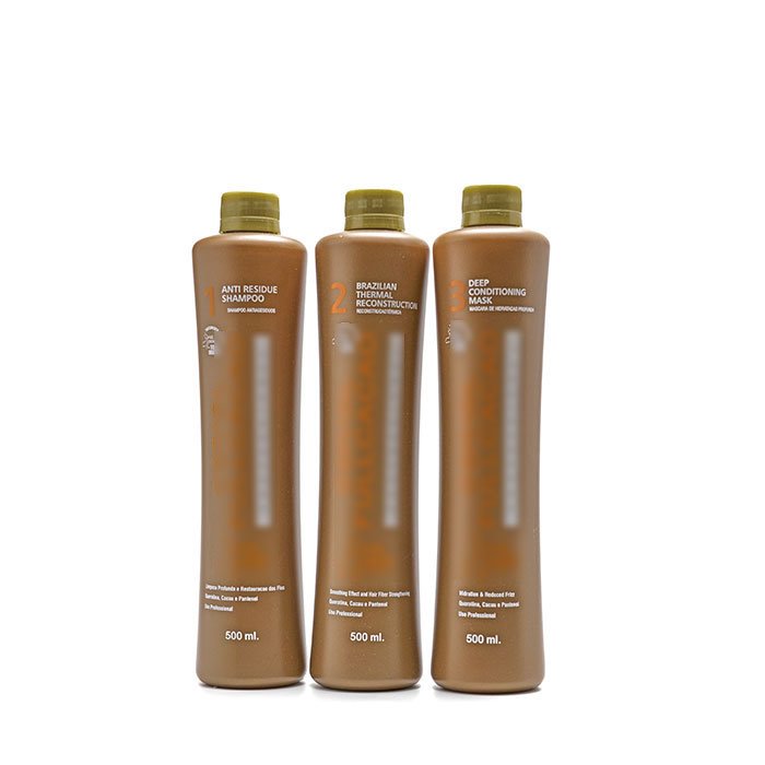 FullCacao Keratina Alisado(3 Pasos) 500ml- Cafe