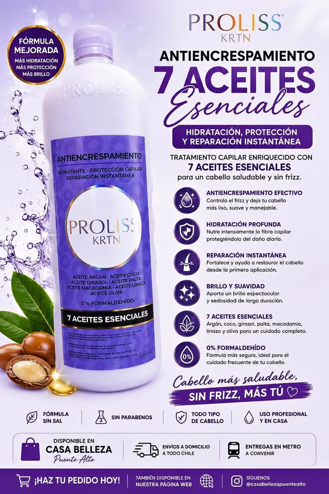 ✨ ¡Despídete del frizz y luce un cabello espectacular! 💜