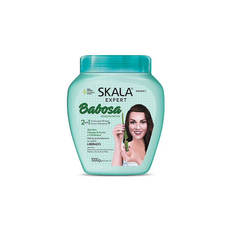 Máscara Babosa Aloe Vera 2 en 1 / Liberado 1000