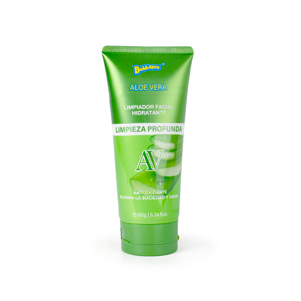 Limpiador Facial Hidratante Aloe Vera Bubbaluu