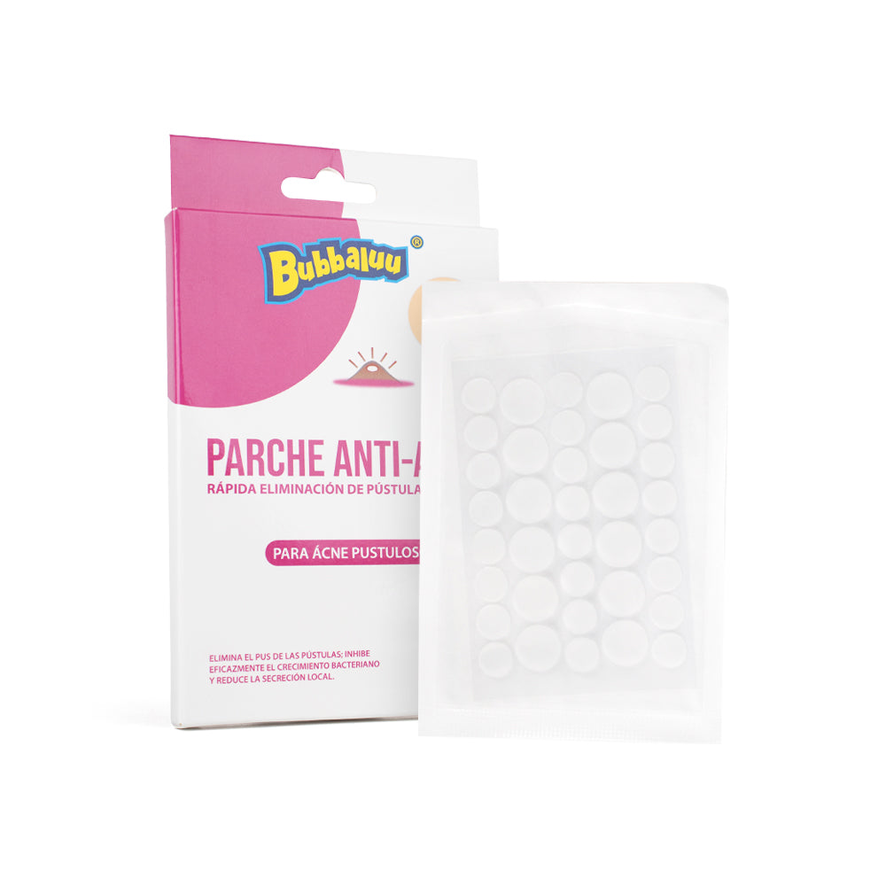 Parches Anti Acne Antinflamatorios 36 U Bubbaluu
