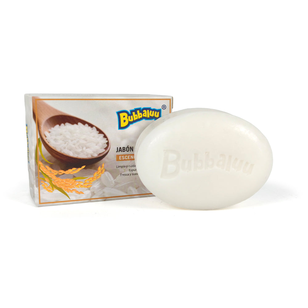 Jabón Aclarante de Arroz Bubbaluu 100gr