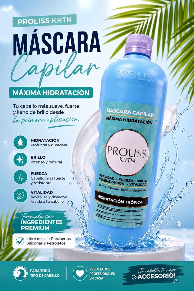✨ ¡Dale a tu cabello la hidratación que se merece! 💙