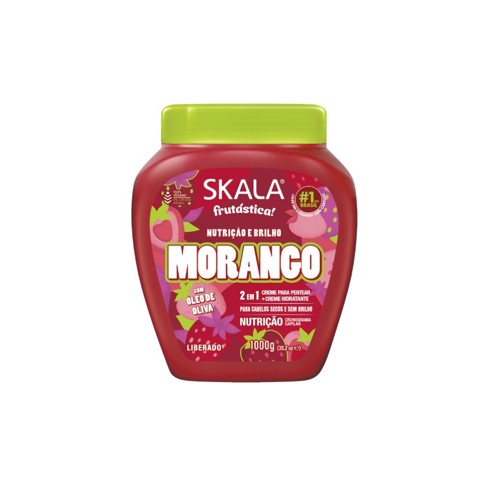 Máscara Morango 2 en 1 / 1000 g.