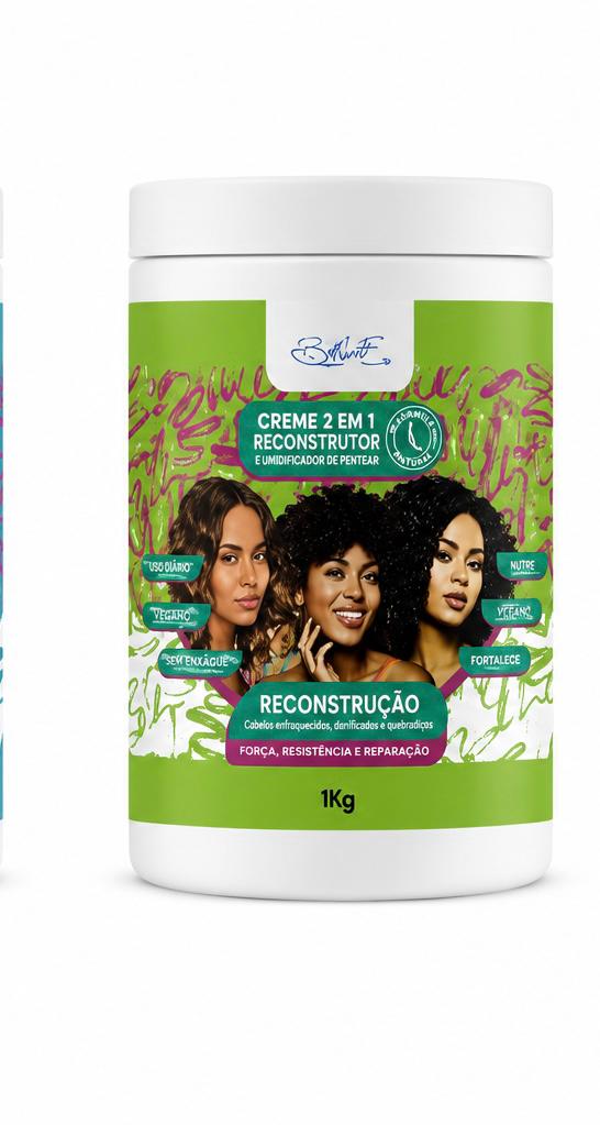 Crema 2 en 1 Reconstrucción 1 Kg – Repara desde adentro la fibra capilar