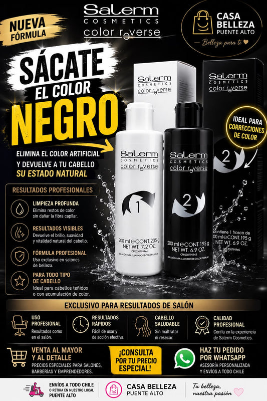 ✨🖤 ¿Quieres decirle adiós al color negro sin maltratar tu cabello? 🖤✨