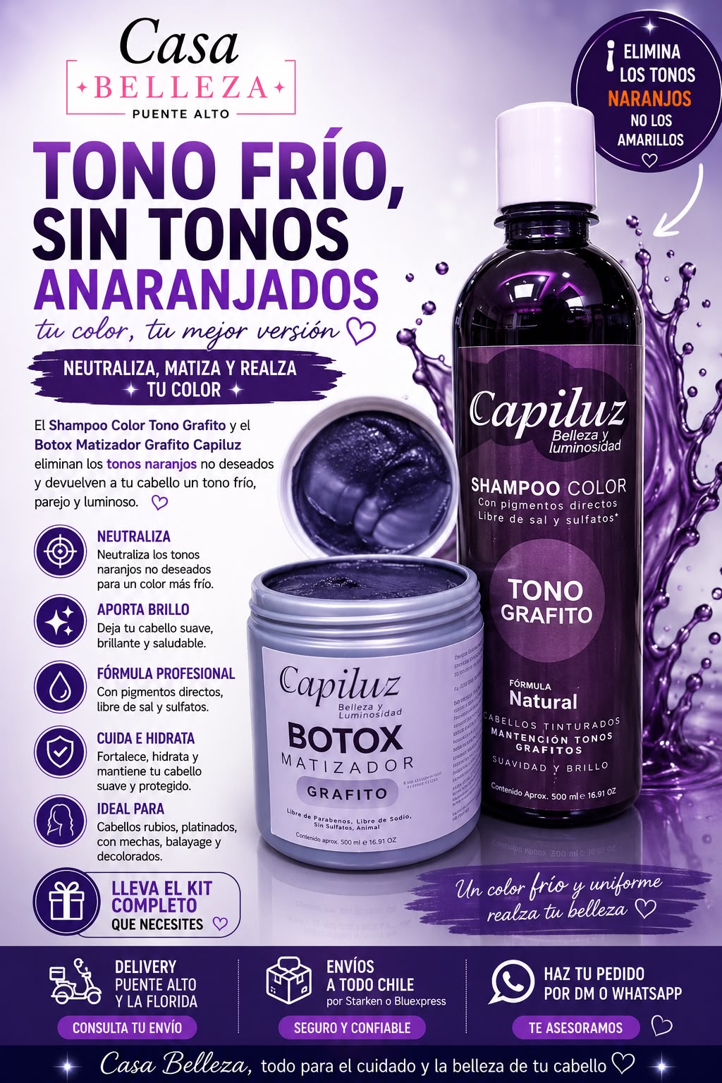Pack GRAFITO capiluz